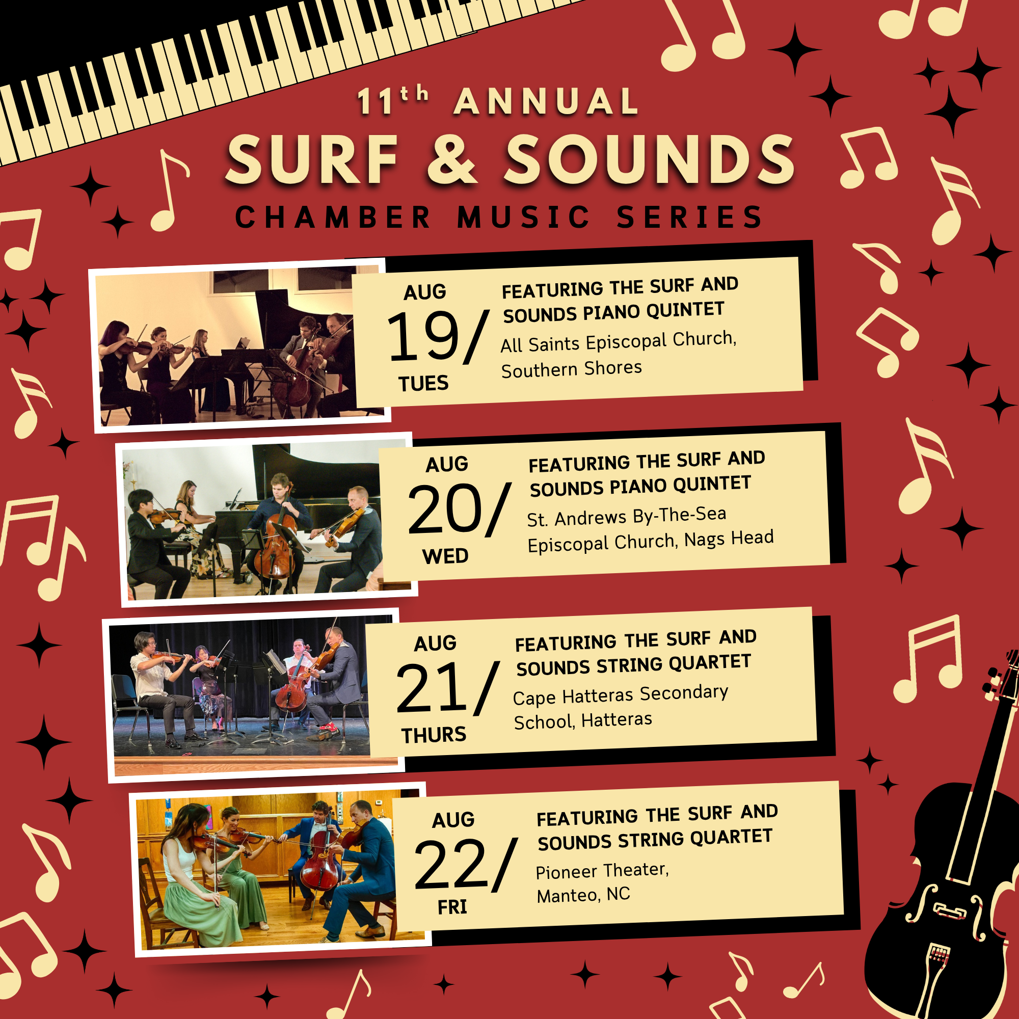 11th Annual Surf & Sounds Chamber Music Series